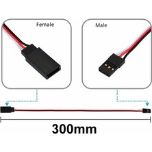 Roba Servo Motor Uzatma Kablosu 30CM SG90 MG995 MG946R MG996R MG945