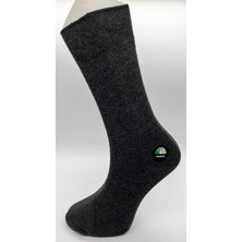 Ciho Socks Premium 6 Çift Bambu Dikişsiz Siyah-Koyu Lacivert-Füme Erkek Soket Çorap