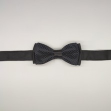 Tedz Collection Mordino Turkuaz Noktalı Siyah Çocuk Papyon