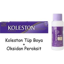 Wella Koleston Tüp Boya 50 Ml - 77.44 Kor Ateşi Kızılı + 30 Vol Oksidan Peroksit