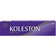 Wella Koleston Tüp Boya 50 Ml - 9.0 Sarı 3 Adet