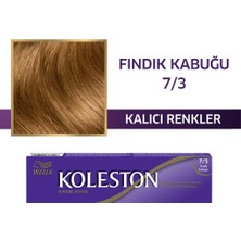 Wella Koleston Tüp Boya 50 Ml - 7.3 Fındık Kabuğu 3 Adet