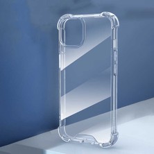 Case 4U Apple iPhone 14 Pro Max Kılıf Darbe Emici Anti Shock Arka Kapak Şeffaf