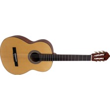 Cort AC100OP Klasik Gitar, Open Pore, Ladin Kapak, Arka&yanla