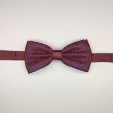 Tedz Collection Mordino Bordo Mavi Çizgili Papyon