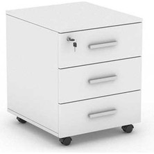 Online Ofis Mobilya Loppy Ofis Hareketli Keson-Beyaz