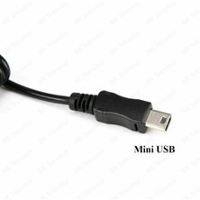 BK Teknoloji Spiral Micro USB Erkek To Mini USB Erkek Kablo - 1metre