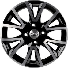 CMS-832-02 7.5X17"-5X114.3 ET37 67.2 Diamond Matt Black Jant (4 Adet)