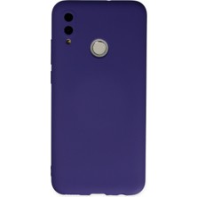 Newface Huawei P Smart 2019 Kılıf Nano Içi Kadife  Silikon - Mor