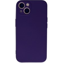 Newface iPhone 13 Mini Kılıf Nano Içi Kadife  Silikon - Mor