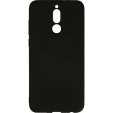 Newface Huawei Mate 10 Lite Kılıf Nano Içi Kadife  Silikon - Siyah