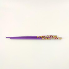 Tedz Collection Menekşe Desenli Mor Topuz Çubuğu