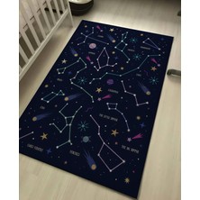 Nesa_Decor Uzay, Yıldızlar Ingilizce Eğitici Oyun Halısı