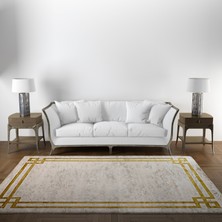 Nesa_Decor Dijital Baskı, Kaymaz Taban, Yıkanabilir, Dekoratif Halı