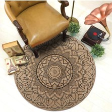 Nesa_Decor Mandala Motif Dekoratif Hd Kalite Baskı Halı