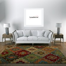 Nesa_Decor Kilim Desenli Şark Köşesi Halısı & Dekoratif Yalı, Konak Halısı