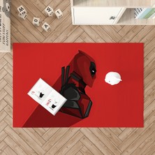 Nesa_Decor Deadpool Sinema Salonu, Film Salonu Halısı & Oyun Odası Halısı