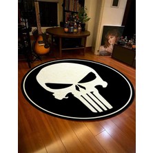 Nesa_Decor The Punisher 3D Gamer Baskı Halı & Film Sinema Odası Halısı