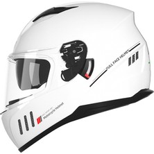 Kapalı Kask Rapid Mat Full Face Motosiklet Kaskı (Yurt Dışından)