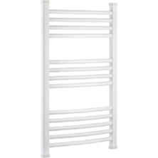 Toprak Havlupan 60/160CM 24 Borulu Beyaz Renk Havlupan Radyatör Banyo Isıtıcı 5 Yıl Garantili