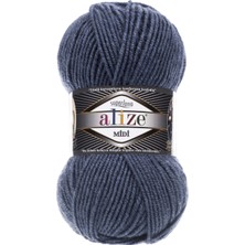 Alize Superlana Midi 203 Denim Melanj  5 Adet