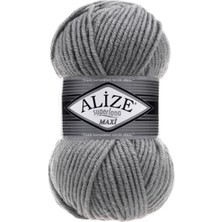 Alize Superlana Maxi 87 Kömür Grisi  5 Adet