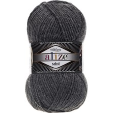 Alize Superlana Midi 182 Orta Gri Melanj  5 Adet