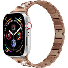 Wiwu Apple Watch Ultra 49MM Kordon Wiwu Three Beads Set Auger Metal Strap Kayış