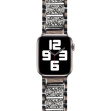 Wiwu Apple Watch Ultra 49MM Kordon Wiwu Three Beads Set Auger Metal Strap Kayış