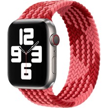 Wiwu Apple Watch 42MM Wiwu Braided Solo Loop Contrast Color Medium Saat Kordon Kayış Bileklik