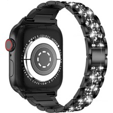 Wiwu Apple Watch 38MM Wiwu Three Beads Set Auger Metal Saat Kordon Kayış Bileklik