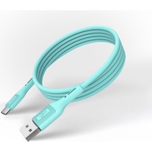 Wiwu G50 Vivid Type-C USB Kablo 2.4A Hızlı Şarj Kablosu 120 cm