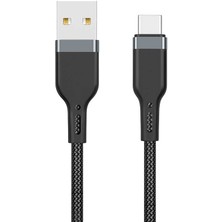 Wiwu Platinum Serisi PT02 Type-C USB Kablo 3A 15W Hızlı Şarj Kablosu 120 cm Data Kablo 480 Mbps