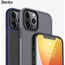 Benks Apple iPhone 12 Pro Kılıf Arkası Mat Buzlu Benks Hybrid Kapak