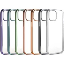 Benks Apple iPhone 12 Pro Max Köşeleri Parlak Renkli Benks Magic Glitz Transparent Kapak