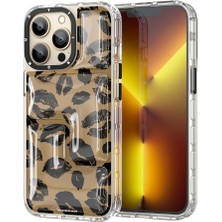 YoungKit Apple iPhone 13 Pro Max Kılıf Youngkit Leopard Article Serisi Kapak