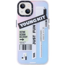 YoungKit Apple iPhone 13 Kılıf Baskılı Desenli Youngkit Fashion Culture Time Serisi Kapak