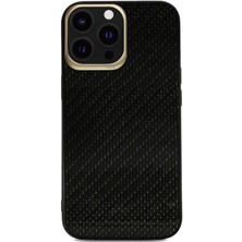 Kajsa Apple iPhone 13 Pro Kılıf Kajsa Carbon Fiber Collection Arka Kapak