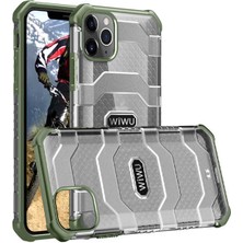 Wiwu Apple iPhone 12 Pro Max Kılıf Tank Kabartmalı Wiwu Voyager Kapak