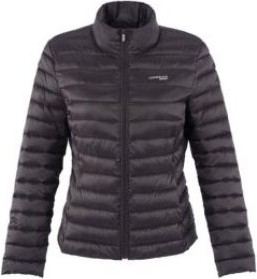 Lumberjack Kadın Siyah Basic Padded Coat Uzun Kol Düz Desenli Günlük Mont
