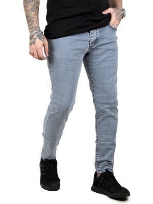 Deepsea Likralı Slim Fit Erkek Kot Pantolon 2305345