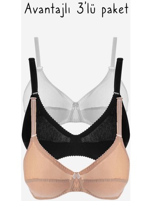 Ayyıldız 556 Sütyen 3lü Paket