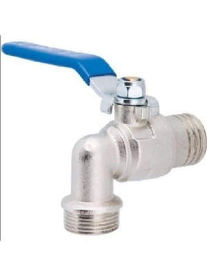 İkra Teknik 3/4 Küresel Bas Vana Bahçe Musluğu
