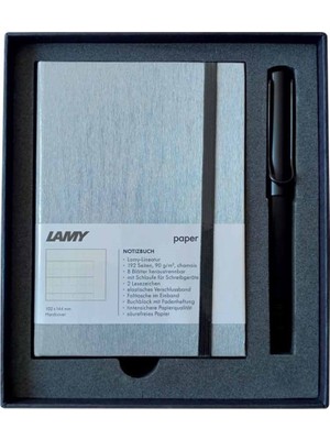 Lamy A6 Defter Al-Star Roller Kalem Set Siyah