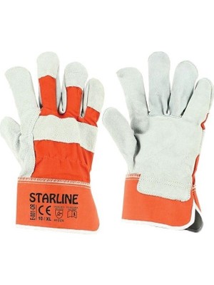 Starline Deri Kaynakçı Eldiveni E-001 Deri Eldiven