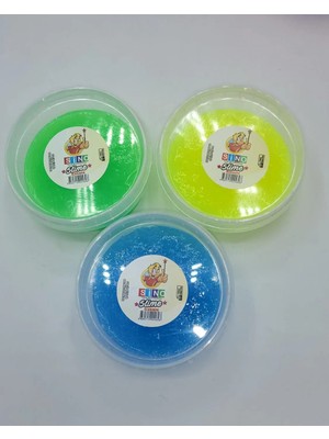 Sino Yuvarlak Kutulu Kokulu 6'lı 6 Renk Slime 135 gr x 6 Hazır Slıme