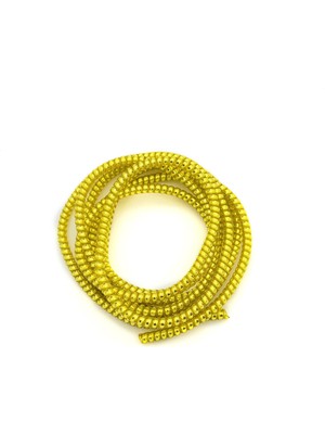 Spelt Şarj Aleti Kablosu Kablo Kordon Koruyucu Spiral Sarma Kılıf Koruma Golden Shine