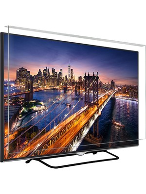 Bestomark Kristalize Panel Sunny 32" Kapadokya LED (Beyaz) Tv Ekran Koruyucu Düz (Flat) Ekran