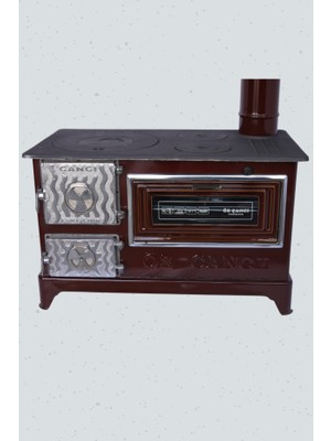 Özçancı 40LIK Büyük Kapak Kuzine Soba Kömür Sobası Odun Sobası