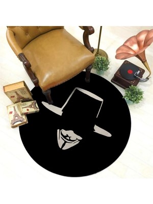 Nesa_Decor Vforvendetta Dekoratif Film, Sinema Odası Halısı